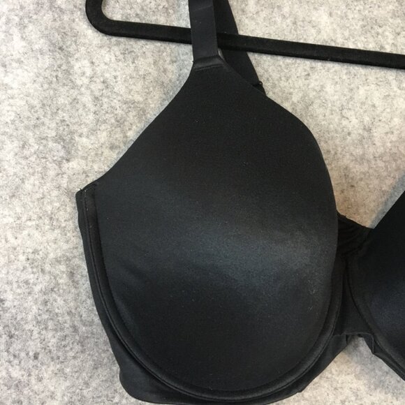 Auden Bra 42DD The Superstar Black Underwire Convertible Straps Black Plunge - Picture 3 of 12